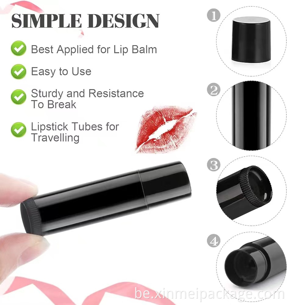 Труба для памады для падарожжаў Lipstick tube for travelling